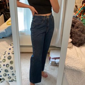 Vintage hi rise mom jeans